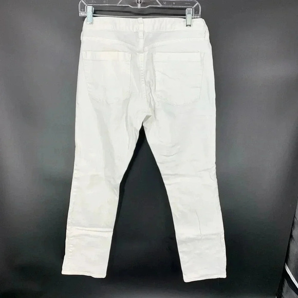J. Crew the matchstick 30x29.5 white jeans - Picture 7 of 12